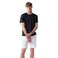 Tex Men Regular Fit Essential T-Shirt,  Black