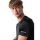 Tex Men Regular Fit Essential T-Shirt,  Black