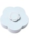 Storage Boxes Five Compartments Petal Shaped Fruit Plate Candy Nuts Small Snack Storage Tray Innovative Rotating Dried Fruit Dish Kitchen Supplies