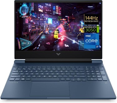 Victus Gaming Laptop 15.6" FHD 144Hz, 13th Gen Intel&reg; Core&trade; i7-13700H, 16GB DDR4 RAM, 512GB SSD, 6GB NVIDIA&reg; GeForce RTX&trade; 3050, Win 11, Performance Blue,ENG/ARB Keyboard
