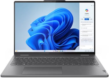 
Lenovo Yoga 7 2-in-1 161ML9 Laptop, 16" WUXGA IPS Touchscreen Display, Intel Core Ultra 7 155U, AI Boost, 16GB RAM, 1TB SSD, Backlit K/B, Windows 11 Home, Storm Grey   Free MS Office 2024 Included