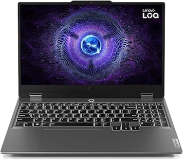 Lenovo LOQ 15IRX9 gaming laptop with AI chip, 13th gen Intel core i7-13650HX 16GB DDR5 ram 1TB SSD, Nvidia RTX 3050 6GB, 15.6&Prime; FHD 144Hz 100% sRGB Win11, Luna Grey, Eng Backlit keyboard
