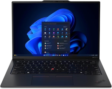 Lenovo Gen 12 ThinkPad X1 Carbon Intel Ultra 7 165U vPro Processor, 14" WUXGA 100% sRGB Touchscreen, 32GB 6400MHz RAM, 1TB Gen4 SSD, FHD+ IR+ RGB Camera, and Windows 11 Pro, 21KC000MUS
