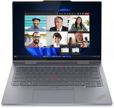 Lenovo ThinkPad X1 2-in-1 Gen 9 Laptop, 14" WUXGA IPS Touch Display, Intel Core Ultra 7 155U, 32GB LPDDR5X RAM, 512GB SSD, Intel Graphics, Backlit Keyboard, Win 11 Pro, Grey