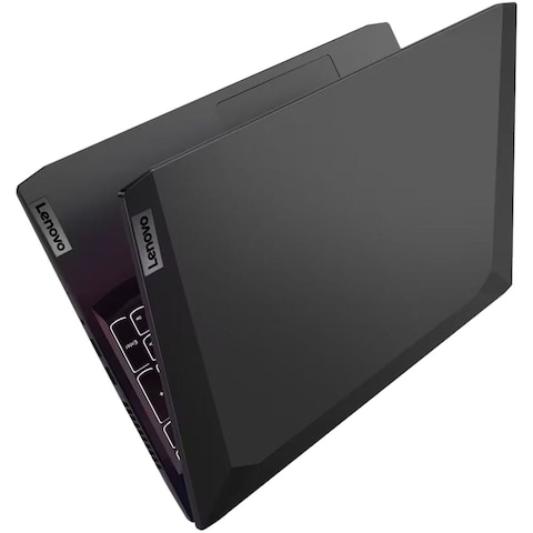 Lenovo IdeaPad Gaming 3 15ACH6, AMD Ryzen 5 5500H, 8GB RAM, 512GB SSD, NVIDIA GeForce RTX 2050 4GB GDDR6, 15.6-inch FHD IPS, Windows 11 Home, Shadow Black, Backlit English/Arabic Keyboard- 82K202BJAX