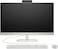 HP All-in-One 27-cr0154nh Desktop Computer, 27" FHD IPS Touch Display, Intel Core i7-1355U, 8GB RAM, 512GB SSD, Intel Iris Xe Graphics, Win 11 Home, Eng KB, White   A99BMEABH5