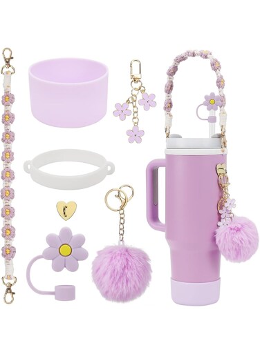 Accessories Set Including Water Bottle Handle Strap
