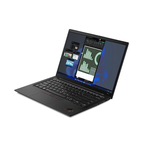 Lenovo ThinkPad X1 Carbon Gen 10, Intel Core i7-1270P vPro, 16GB RAM, 512GB SSD, 14-inch WUXGA IPS Touch, Windows 11 Pro, Backlit English Keyboard- 21CBS2KV00 (International Version)