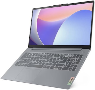 Lenovo IdeaPad Sim 3 15IAH8, Intel Core i5-12450H, 8GB RAM, 512GB SSD, 15.6-inch FHD IPS, DOS OS, Arctic Grey, English Keyboard- 83ER006XPS