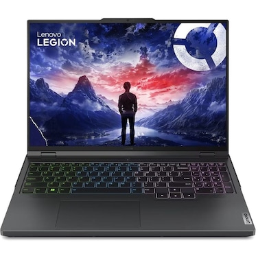 Lenovo Legion Pro 5 16IRX9 Gaming Laptop, Intel Core i7-14650HX, 16GB RAM, 1TB SSD, NVIDIA GeForce RTX 4060 8GB GDDR6, 16-inch WQXGA, DOS OS, Onyx Grey, 4-Zone RGB Backlit English/Arabic KB-83DF000AAX