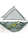 2 Pcs Bearded Dragon Lizard Hammock, Geckos Hammock, Breathable Mesh Reptile Hammock, Suitable for Large &amp; Small Bearded Dragons Anole Geckos Lizards or Snakes(Green)