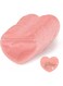 Heart-Shaped Jewellery Bags, 100 Pcs Pink Clear Resealable Cute Mini Packaging Pouch Self Seal Transparent Zipper Bag for Earring Necklace Sample