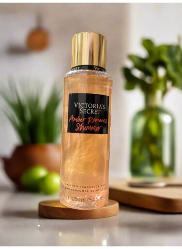 Victoria Secret Amber Romance Shimmer Body Mist For Women 250 ml