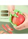 1pc Creative Fruit Peeler - 304 Stainless Steel Quick Peel Design, Ergonomic Handle for Apples, Potatoes &amp; More - Fun Kitchen Gadget for Home Use, Compact Kitchen Tool, Durable Kitchenware