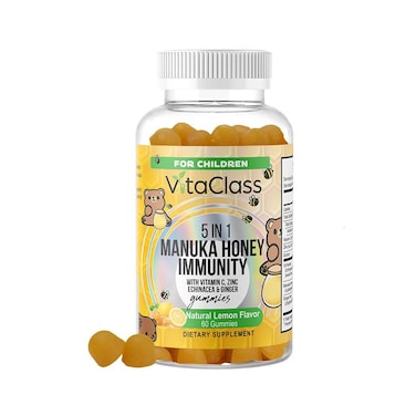 Vitaclass 5 In 1 Manuka Honey Immunity For Children 60 Gummies