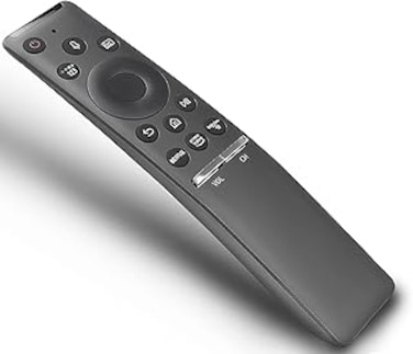 Gvirtue Voice Remote Control Replacement for All Samsung-TV-Remote, for All Samsung LCD LED QLED HDTV 3D 4K 8K UHD Smart TV, with Netflix, Prime Video Buttons