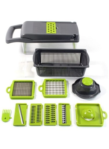 Chopper, Onion Chopper, Mandolin Slicer,Pro 10 in 1Professional Food Chopper Multi-functional Vegetable Chopper &amp; Slicer, Dicing Machine