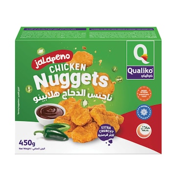 Qualiko Jalapeno Chicken Nuggets 450g