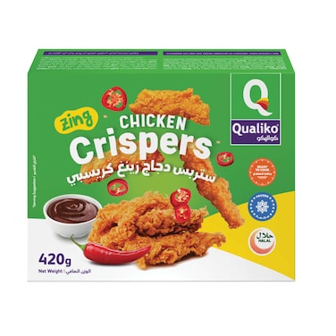Qualiko Zing Chicken Crisper Strips 420g