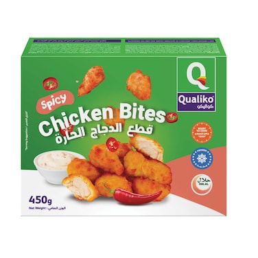 Qualiko Spicy Chicken Bites 450g