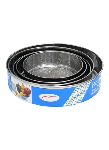 Stainless Steel Round Strainer Chrome