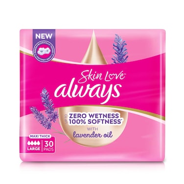 Always Cotton Thick Sanitary 30 Pads