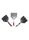Mini Frying Pan Set Black/Brown 28x14x6cm