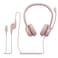 Logitech H390 USB Wired Headset with Noise-Cancelling Microphone and In-Line Controls, Rose
