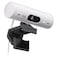 Logitech Brio 500 Full HD 1080p Webcam with Auto Light Correction and Show Mode, Off-White