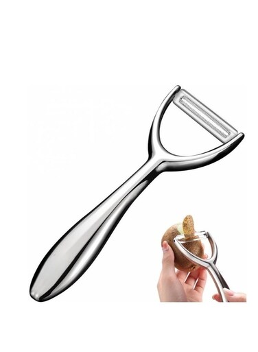 Vegetable Peeler Stainless Steel, Premium Potato Peelers for Kitchen, Veggie Fruit Peeler, Apple Carrot Cucumber Peeler&iuml;&frac14;&OElig;Ultra Sharp Rotary Blade, Heavy Duty Ergonomic Handle