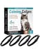 Oasisgalore 4 Pcs Calming Collar for Cats Cat Pheromone Calming Collar Stress (Black)