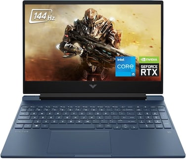 HP Victus 15.6" Full HD 144Hz Gaming Laptop - Intel 12th Gen Core i5-12450H - 16GB Memory - NVIDIA GeForce RTX 3050-1TB SSD - Backlit Keyboard - Windows 11 - Blue Performance