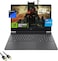 HP Victus Gaming Laptop, 15.6-inch FHD 144Hz Display, 8-Core Intel Core i5-13420H, NVIDIA GeForce RTX 4050 6GB GPU, 32GB RAM, 2TB SSD, Backlit Keyboard, Wi-Fi 6, Webcam