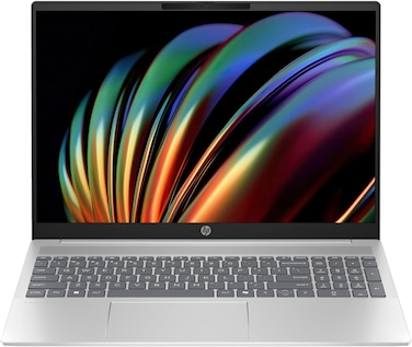 لابتوب HP Pavilion 16 بشاشة IPS 16" دقة 2K، معالج Intel Core Ultra 5-120U، معالج رسومات Intel، إضاءة خلفية، ذاكرة رام DDR5 سعة 16 جيجا، قرص SSD من نوع NVMe سعة 1 تيرا، نظام تشغيل ويندوز 11، فضي طبيعي