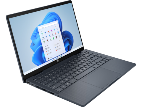 HP Pavilion x360 2-in-1 Laptop 14-ek1029ne, Intel Core i5-1335U, 8GB RAM, 512GB SSD, 14-inch FHD IPS Touch, Windows 11 Home, Space Blue, Backlit English/Arabic Keyboard- A00CBEA#ABV