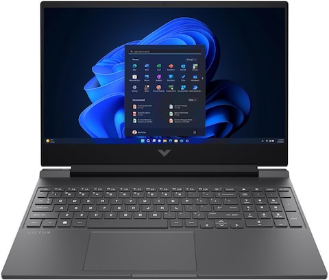 HP Victus 15-fb2082wm Gaming Laptop, AMD Ryzen 5 8645HS, 8GB RAM, 512GB SSD, 6GB NVIDIA GeForce RTX 4050, 15.6-inch FHD IPS LED Display, Windows 11, Backlit English Keyboard- International Version