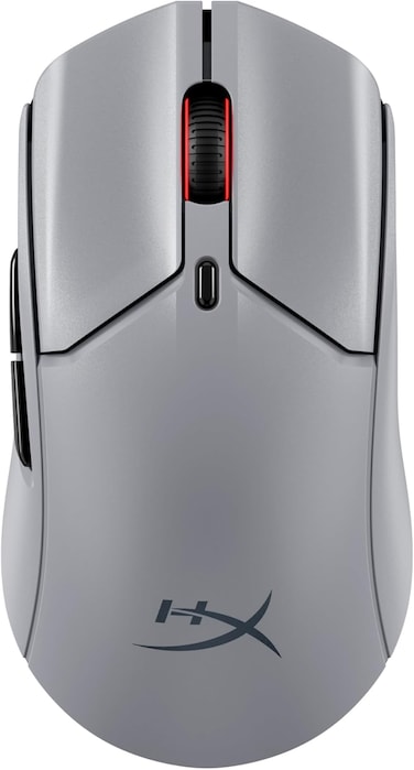 HyperX Pulsefire Haste 2 Pro 4K Wireless Gaming Mouse for PC 4k Polling Rechargeable 90 Hour Battery - Slate Grey (International Version)