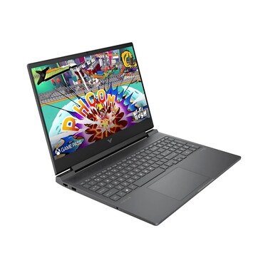 HP Victus 16-s1023dx Gaming Laptop, AMD Ryzen 7 8845HS, 16GB RAM, 512GB SSD, 8GB NVIDIA GeForce RTX 4070, 16.1-inch FHD IPS, WIN 11, Mica Silver, English Keyboard- A1SV3UA#ABA (International Version)