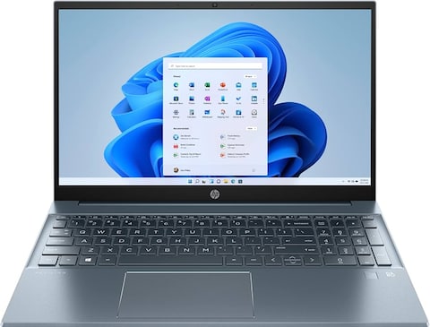 HP 2024 Pavilion Laptop, 15.6inch Laptop, AMD Ryzen 7 5700U 64GB RAM, 2TB SSD, AMD Radeon Graphics, 15.6&quot; Full HD, B &amp; O Audio, WiFi 6, Bluetooth, Webcam, Horizon Blue + FREE BAG-International Version