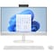 HP All-in-One (2023) Desktop &ndash; 13th Gen / Intel Core i7-1355U / 23.8inch FHD / 512GB SSD / 16GB RAM / Shared Intel Iris Xe Graphics / Windows 11 Home / English  Keyboard / Shell White