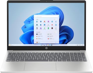 HP Laptop 15-fd0095wm, 15.6" Full HD Display, Intel&reg; Core&trade; i5-1235U, 16GB RAM, 1TB SSD, Intel&reg; Iris&reg; Xe Graphics, Windows 11 Home, Natural Silver  English Keyboard  International Version.(Upgraded)