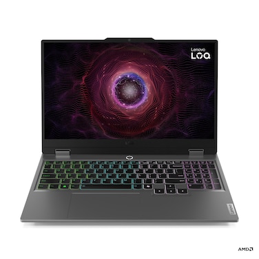 Lenovo - LOQ 15.6" Full HD Gaming Laptop - AMD Ryzen 5 7235HS - 64GB Memory - NVIDIA GeForce RTX 4050 - 4TB SSD - Luna Grey - 83JC00LYUS