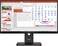 Lenovo ThinkVision T27-40 Monitor, 27" IPS Display, FHD Resolution, 120Hz Refresh Rate, 4ms (Extreme Mode) Response Time, 2mm Side Bezel, Eclipse Black   64A5MAT6UK

