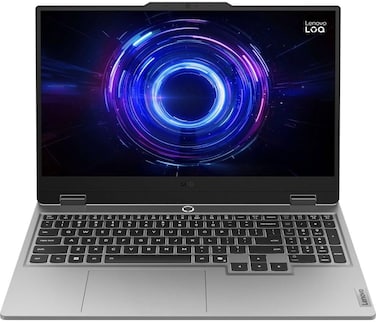 Lenovo LOQ 15IRX10 Gaming Laptop, 15.6" FHD IPS 144Hz Display, Intel Core i7-13650HX, 16GB RAM, 512GB SSD, GeForce RTX 5060 8GB GPU, White Backlit English K/B, Win11, Luna Grey, International Version