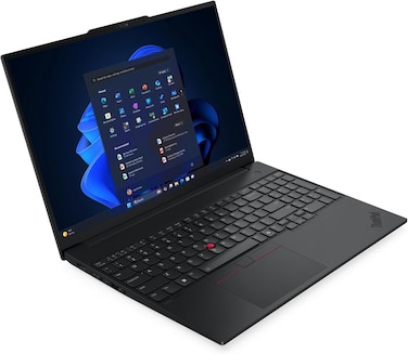Lenovo ThinkPad E16 Gen 3 Business Laptop, 16" WUXGA Display, Intel Core Ultra 7 255H, 16GB DDR5 RAM, 512GB SSD, Intel Arc Graphics, English/Arabic Backlit Keyboard, Black (Upgraded)