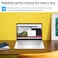 HP 14-dq6011dx (2025) Laptop &ndash; Intel N150 up to 3.6GHz, 4GB DDR4 RAM, 128GB UFS SSD, 14&rdquo; HD LED Display, Intel Graphics, Win 11 Home S, Eng Keyboard,+ Microsoft 365