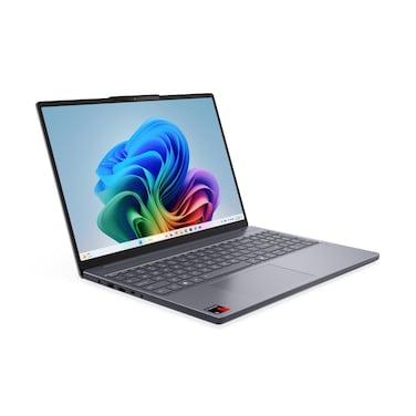 Lenovo IdeaPad Slim 3 15Q8X10 Laptop, 15.3" WUXGA Touch IPS Display, Snapdragon X X1-26-100, 16GB LPDDR5x RAM, 512GB SSD, Qualcomm Adreno GPU, Windows 11 Home, Backlit Keyboard, Luna Grey