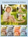 CAMKORY Digital Camera, FHD 1080P Kids Camera 44MP Point and Shoot Digital Cameras with 32GB SD Card, 16X Zoom, Two Batteries, Lanyard, Compact Small Camera for Kids Boys Girls, Black