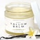 Suet Beef Tallow + Raw Honey Balm for Skin with Vanilla Essential Oil, Natural Grass Fed Tallow Moisturizer for Face and Body (2oz)