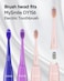 MySmile DY156 Electric Toothbrush Replacement Heads, 3 Packs (Pink